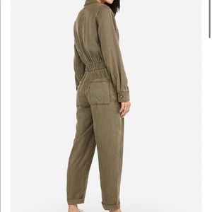 Express Twill Utility Jumpsuit